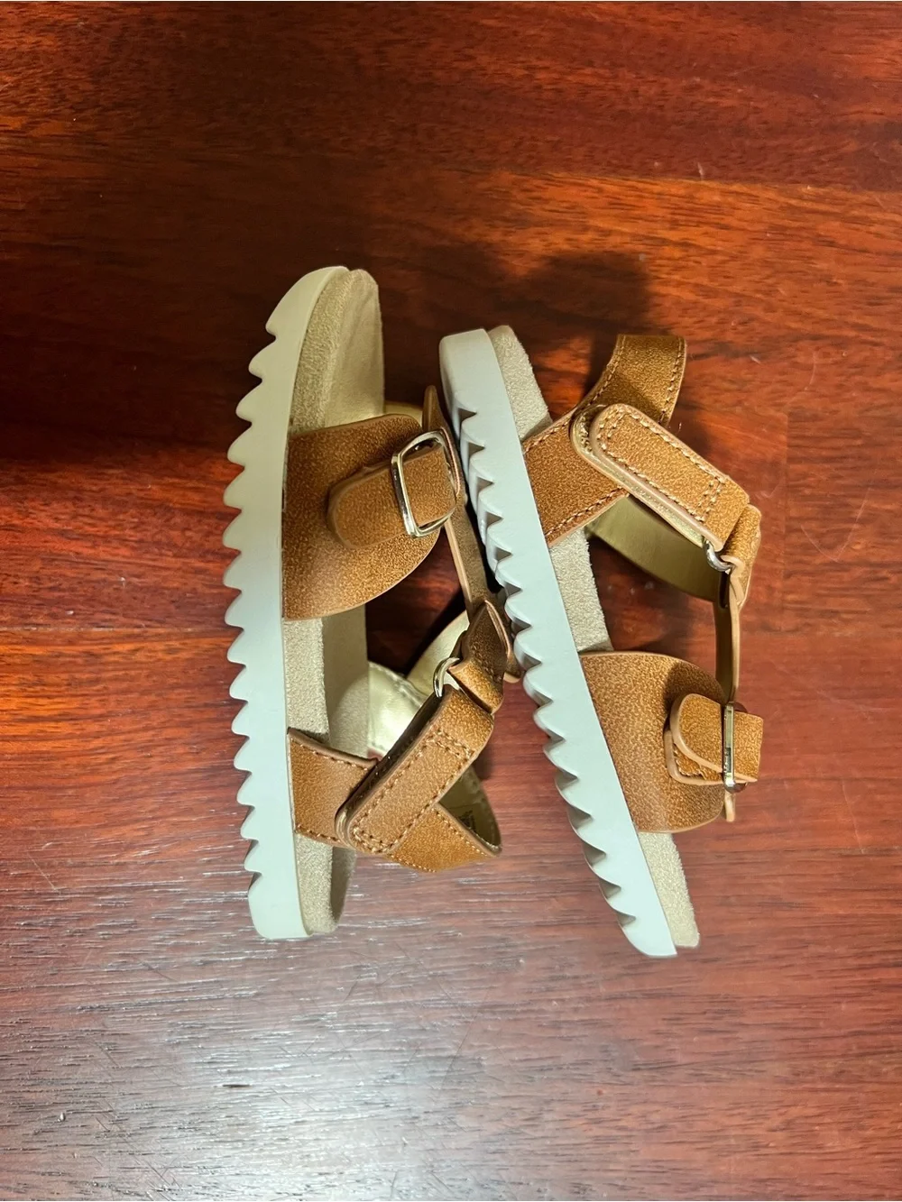Target Toddler Brown Footbed Sandals - Size 5